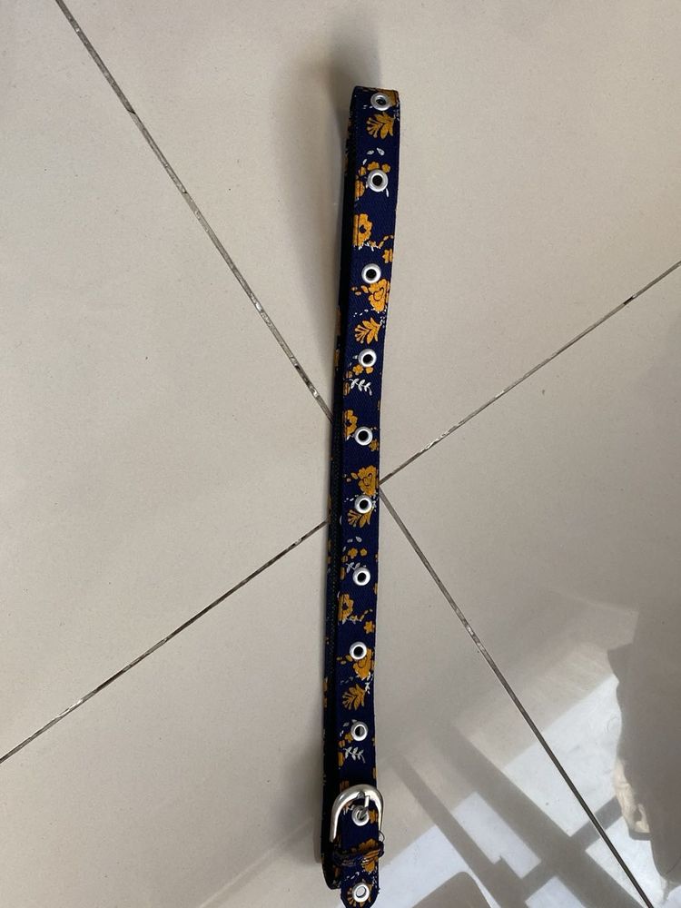 Floral Print Belt