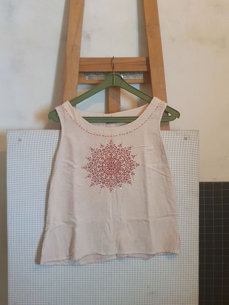 Khadi Crop Top