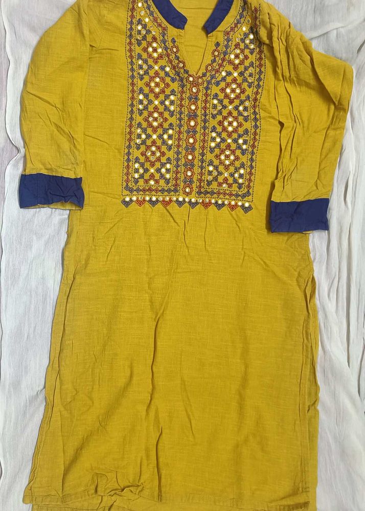 Ethnic Embroidered Kurta