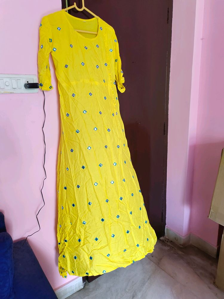 Rajasthani Mirror Gown