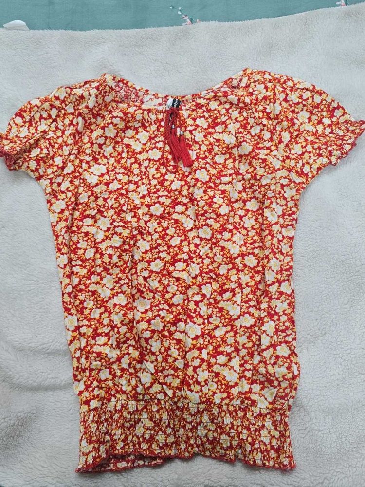 Floral Print Top
