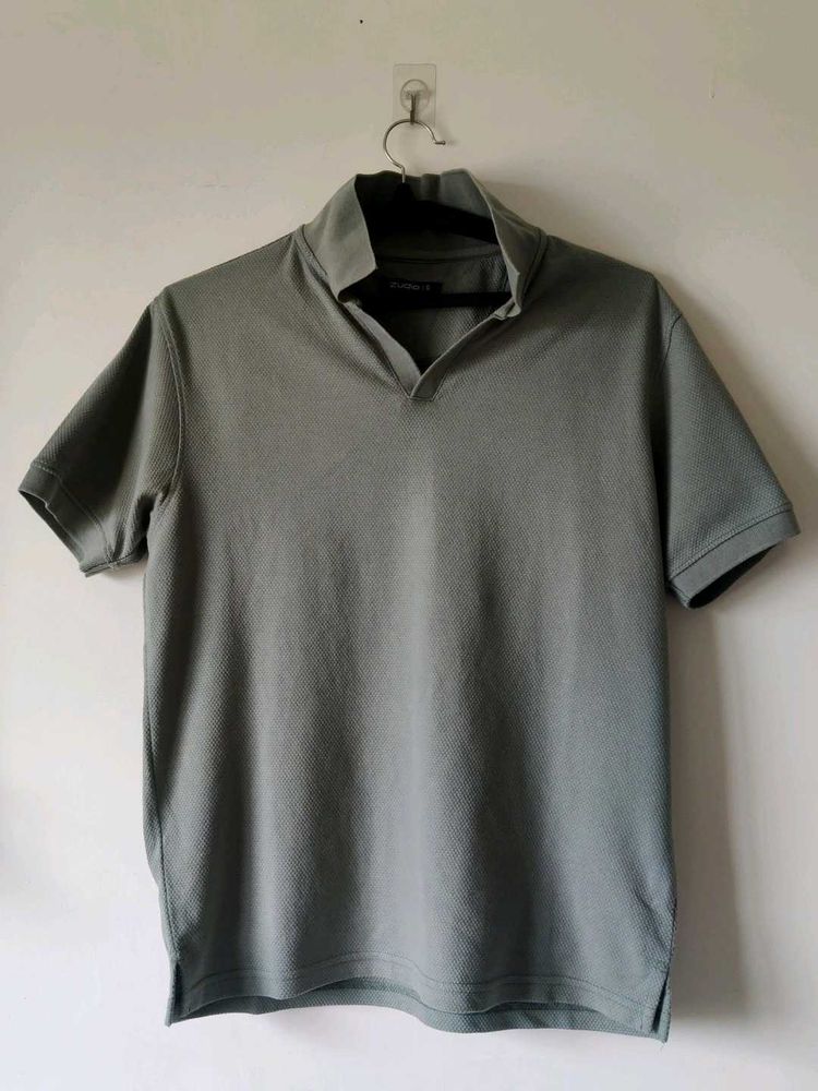 Men&#39;s Stylish Green Polo T-Shirt