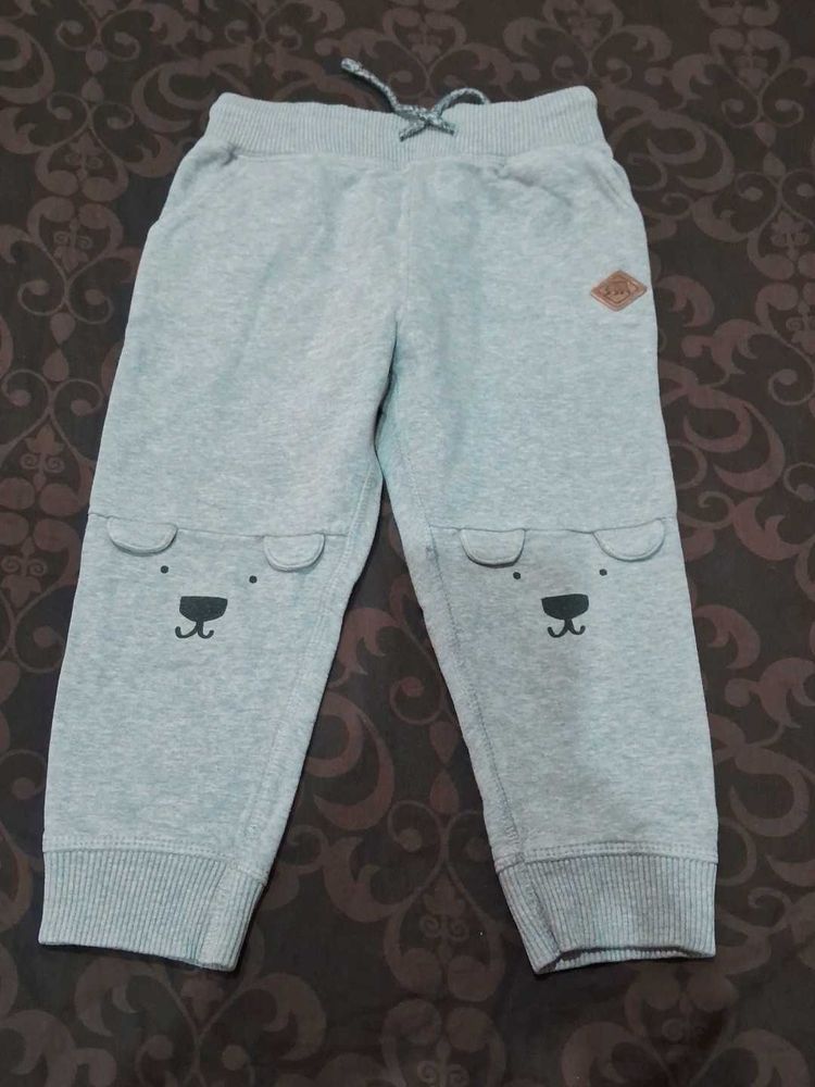 Cute Bear Print Pants