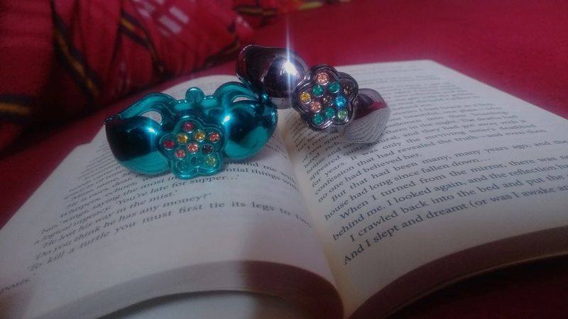 Silver+ Blue Bracelets