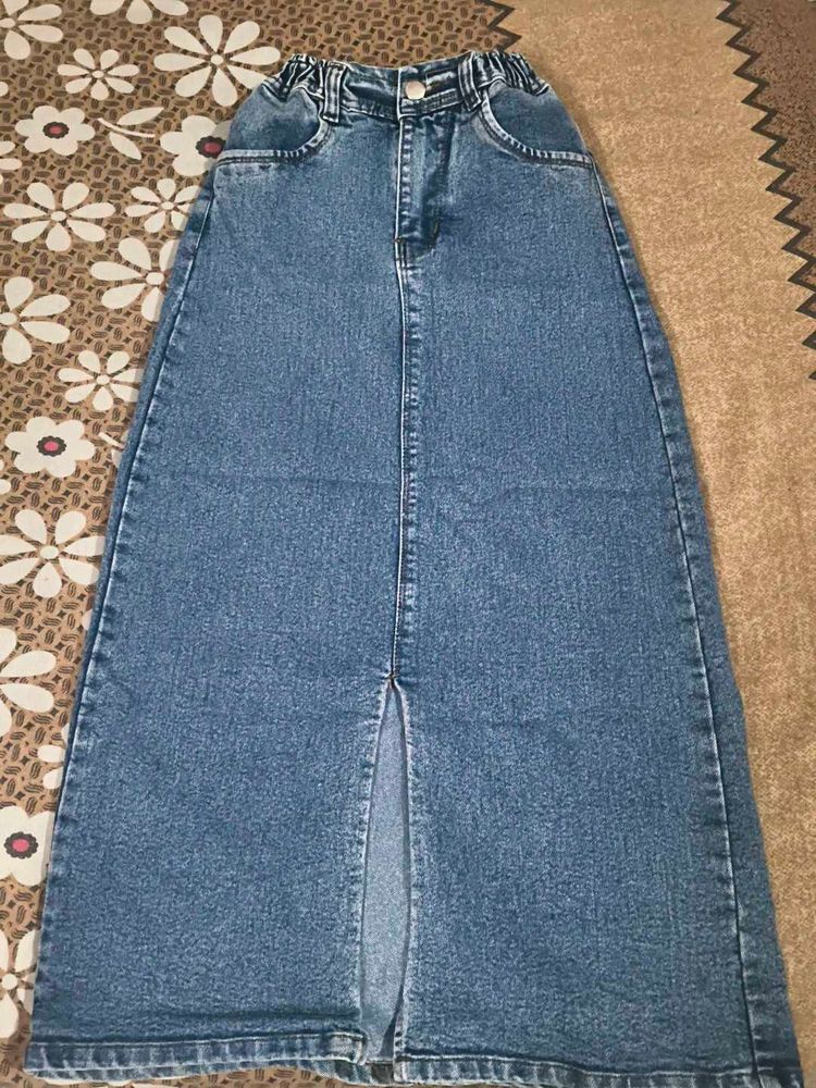 Denim Skirt