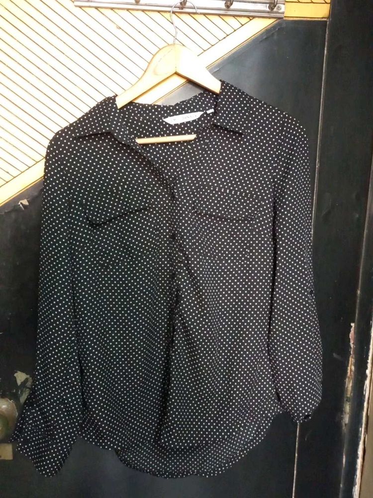 Emily Daniels Polka Dot Shirt