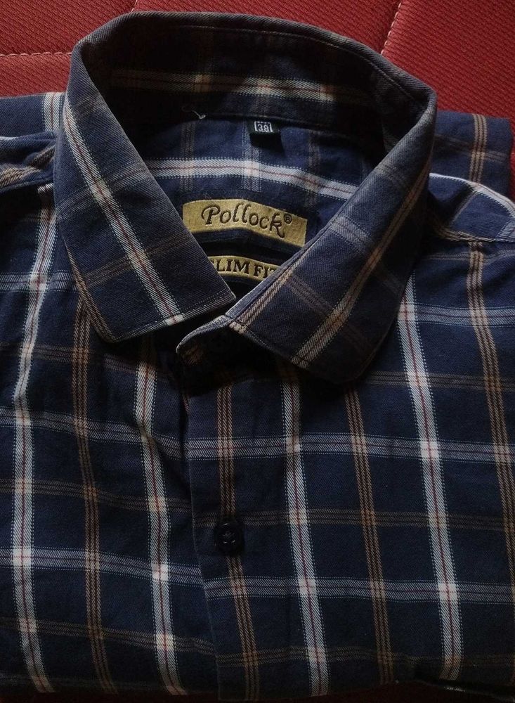 Checkered Slim Fit Shirt