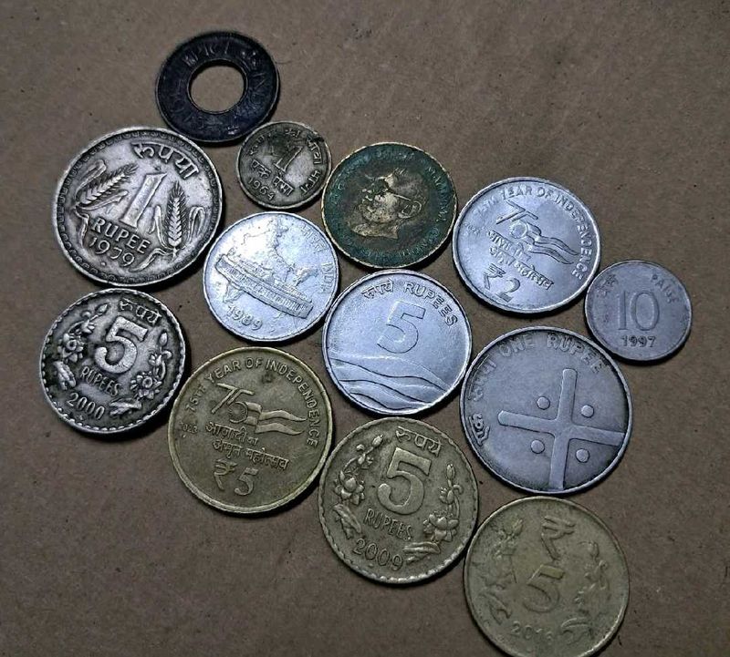 34 Assorted Coins