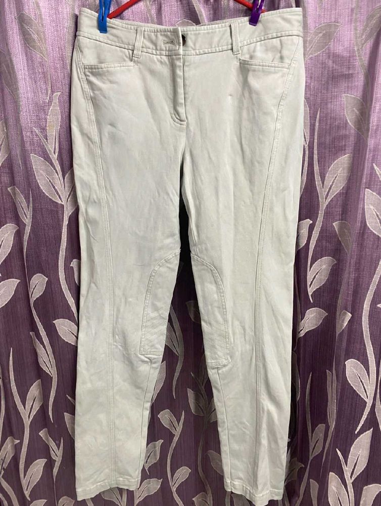 Tabolts Casual Off White Pants