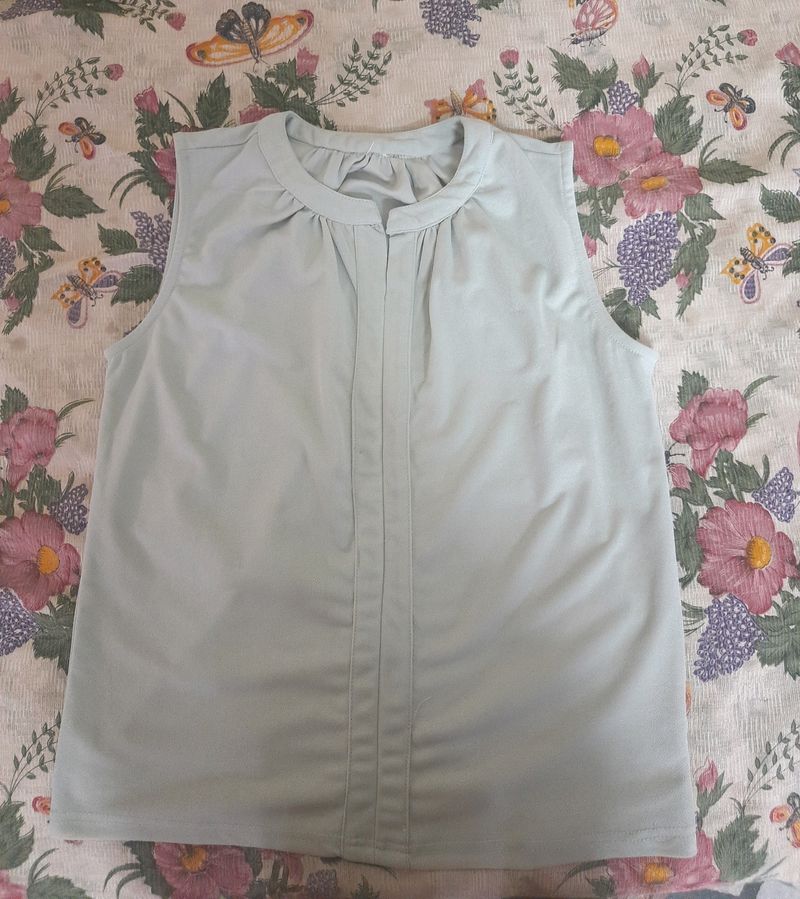 Light Green Formal Top