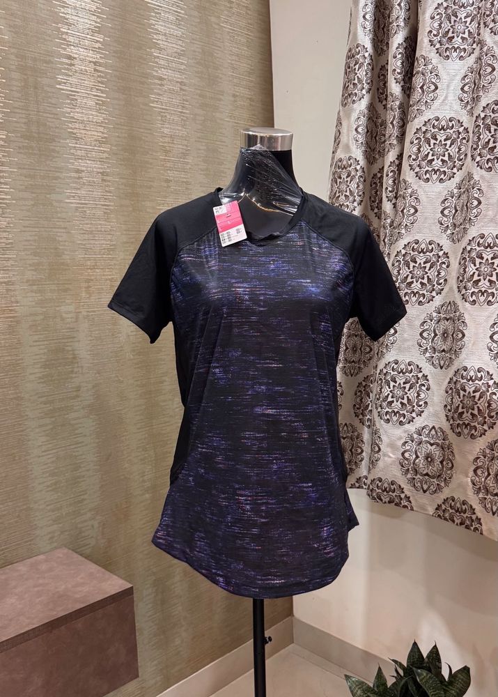 Active Wear Top, With Tag By Decathlon Domyos