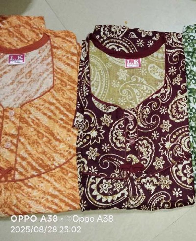 Vintage LK Creation Nightgown Set