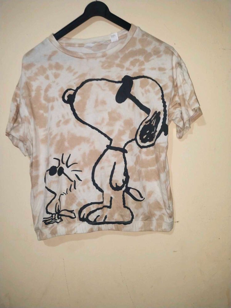 Snoopy Tie-Dye T-Shirt