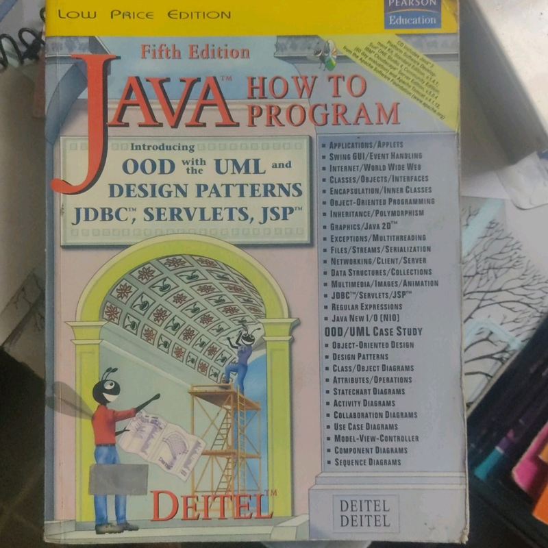 Java How To Program Programming Coding book