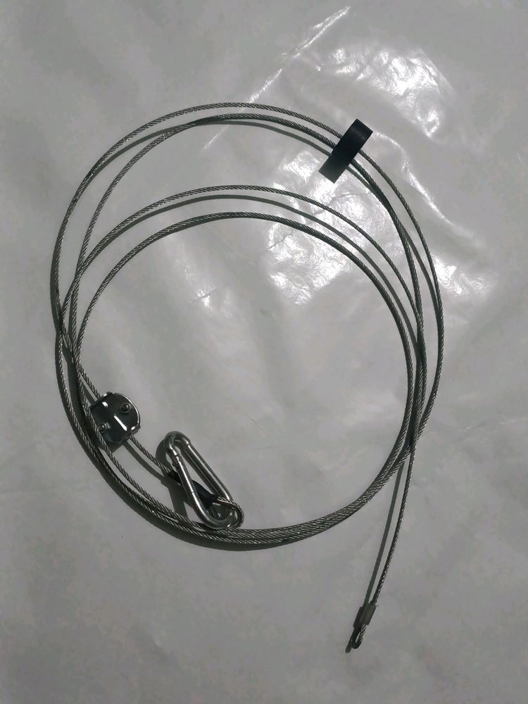 Safety Cable Lock  96&#34; Tether Lanyard Luggage