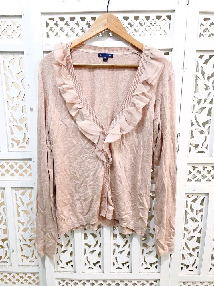 Imported GAP Ruffle Top C