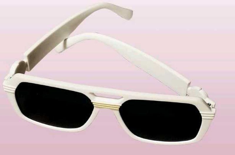 Retro White Sunglasses