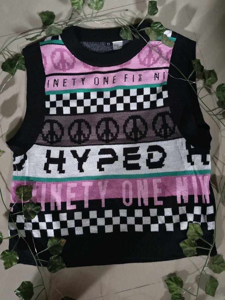 Novelty Knit Vest
