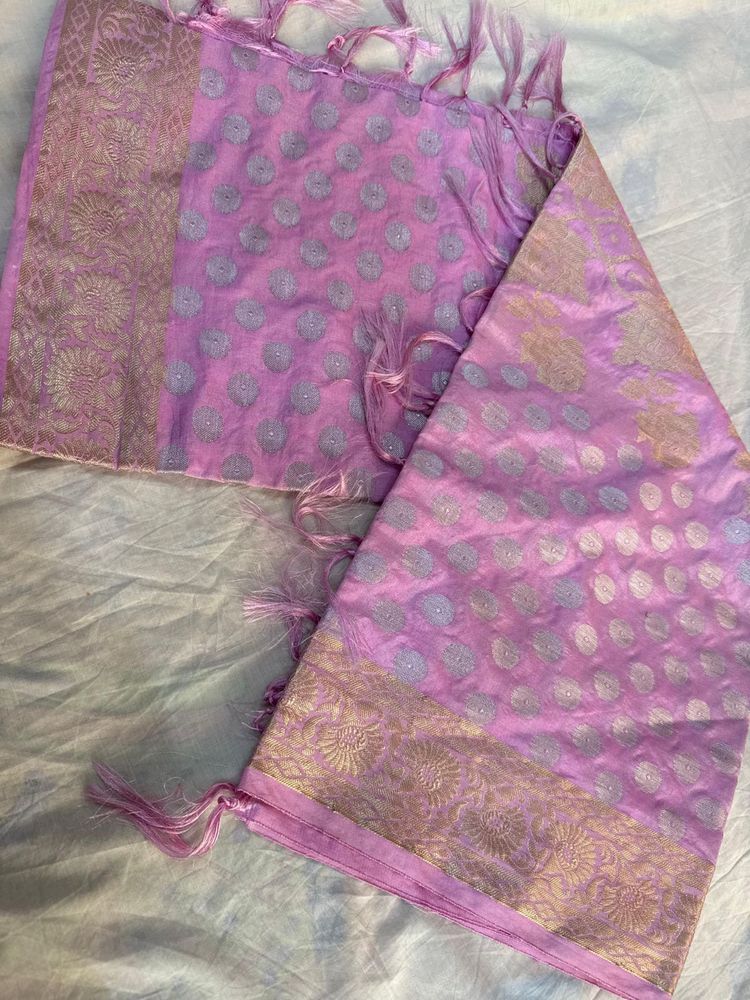 Elegant Lavender Dupatta