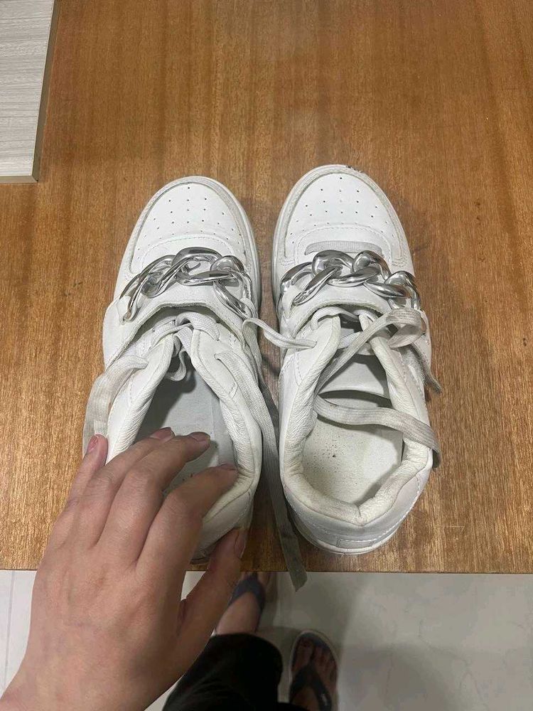 White Casual Shoes