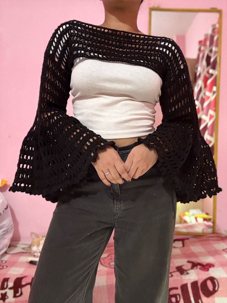 Bell Sleeves Shrug