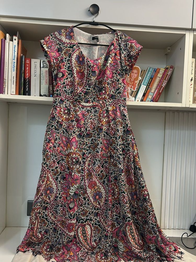 Floral Paisley Dress by Haute Curry