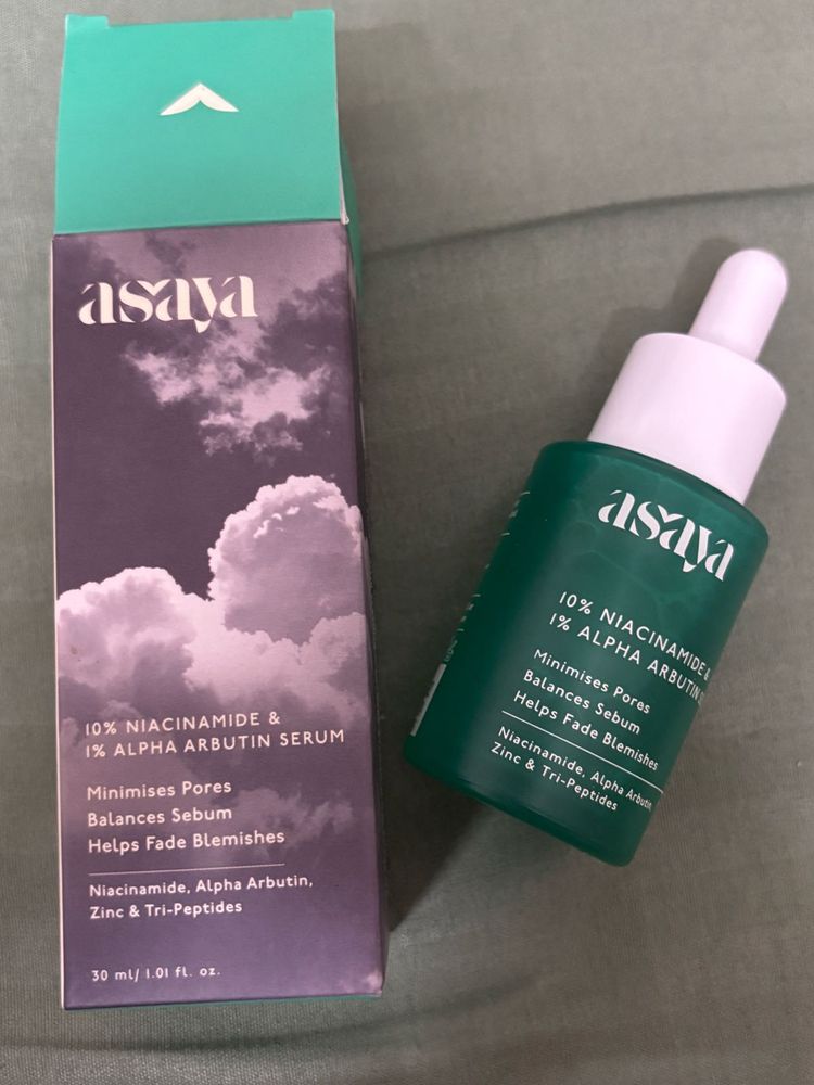 Asaya 10% Niacinamide &amp; 1% Alpha Arbutus Serum