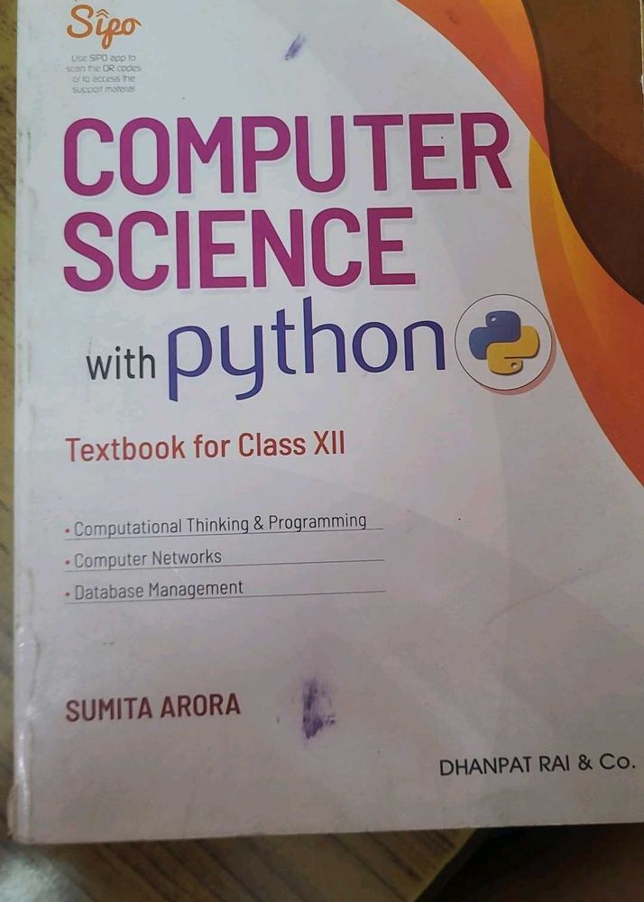 Computer Science with Python Textbook