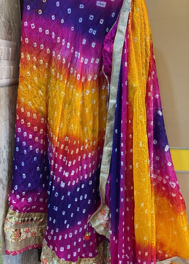 lehnga blouse and duppatta set