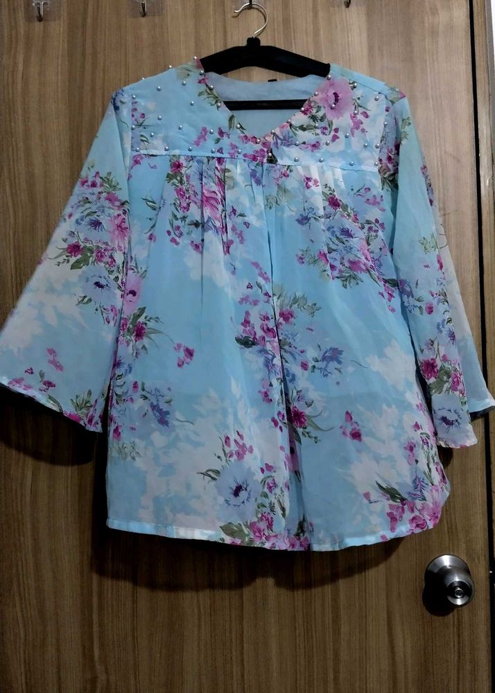 Floral Print Top
