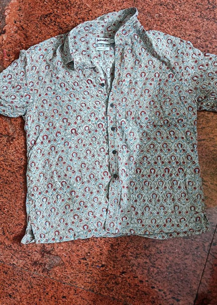 Fabindia Printed Shirt