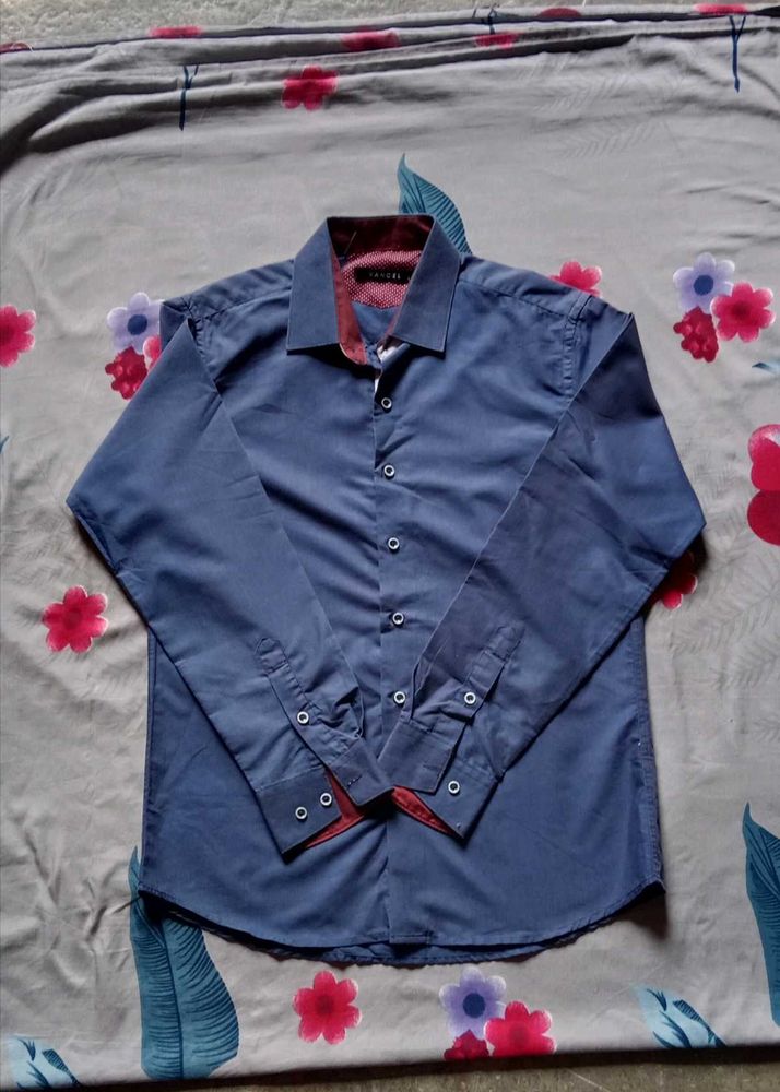 Blue Casual Shirt