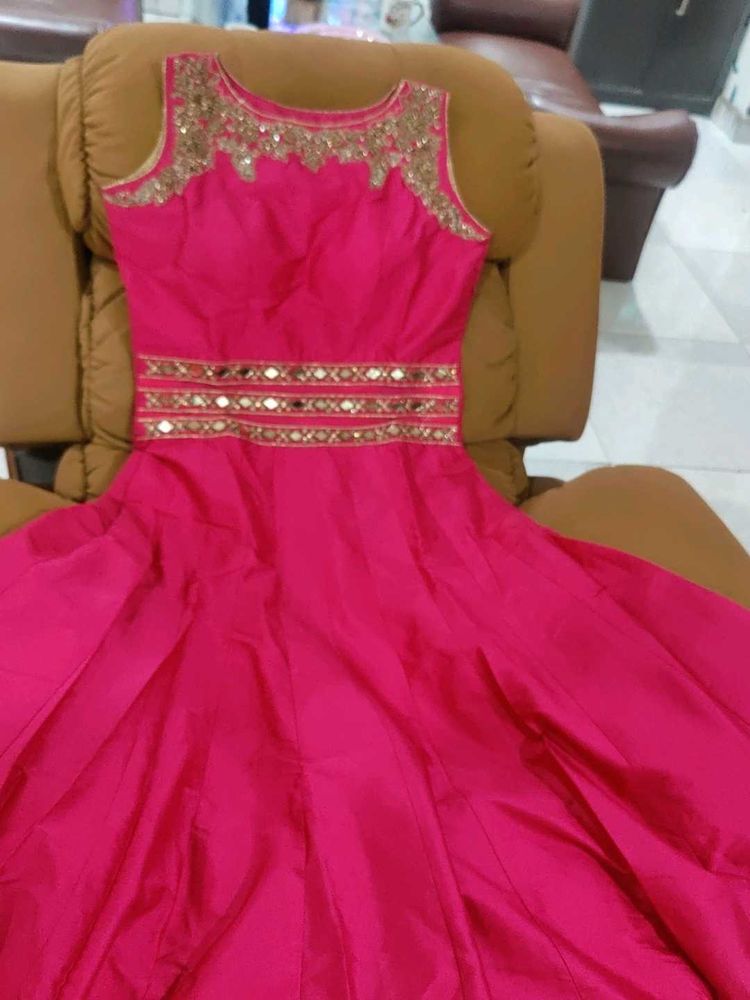 Paded Gown...Pure Silk Gown