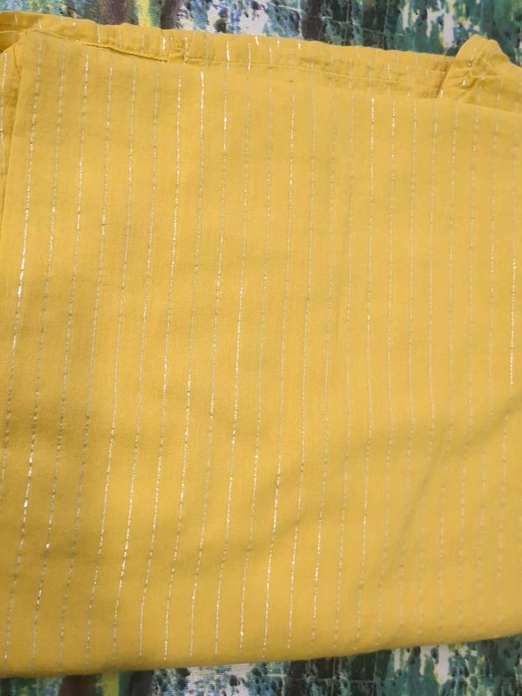 Yellow Dress Material