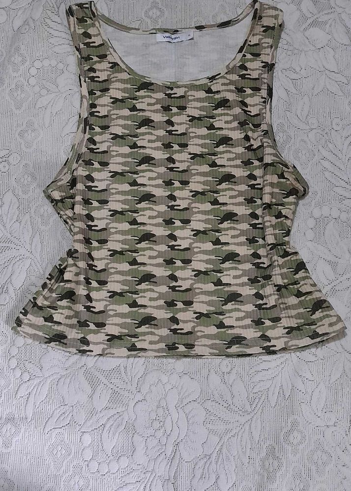 Women BSF Green /Tank Top