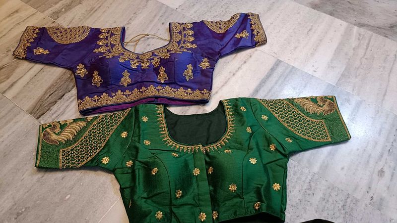Embroidered &amp; Beads Work Blouses