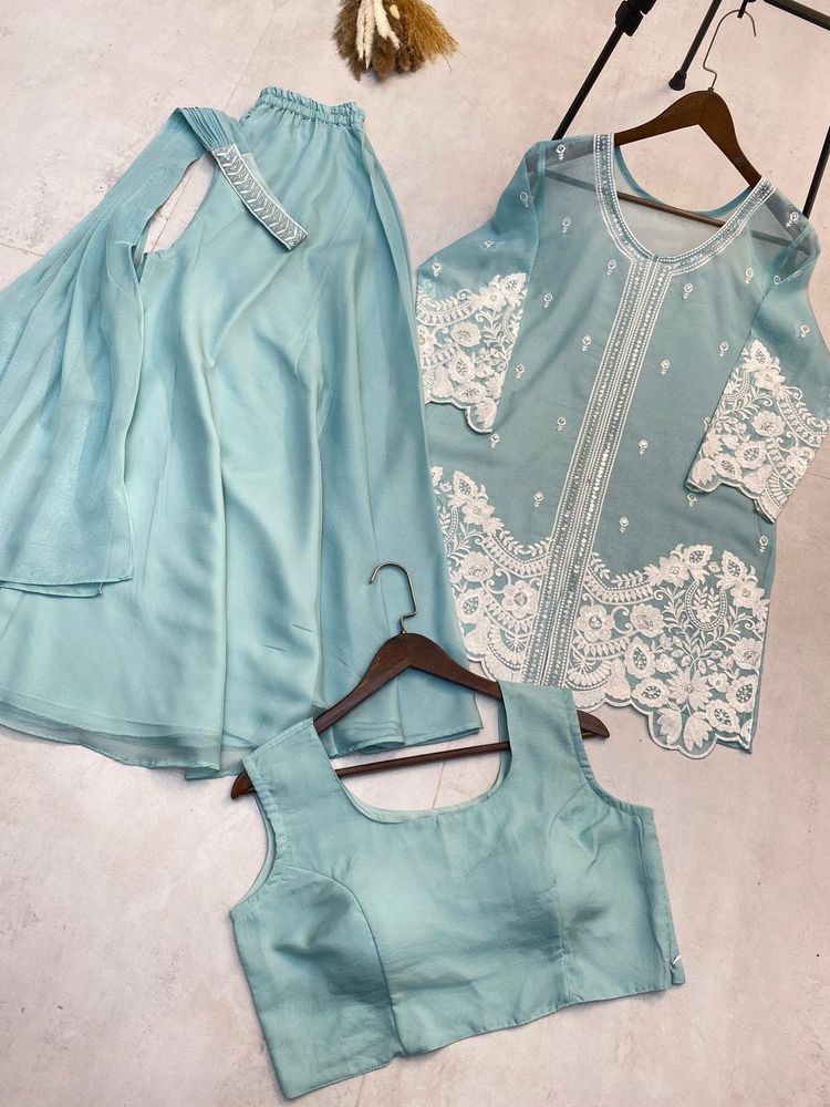 34 Bust Indo Western Outfit For Women