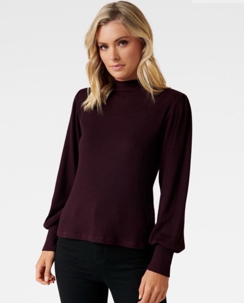 Forever New Nova Grown On Neck Top