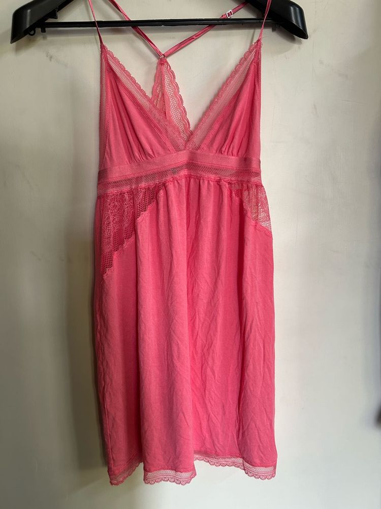 Pink Lace Lingerie
