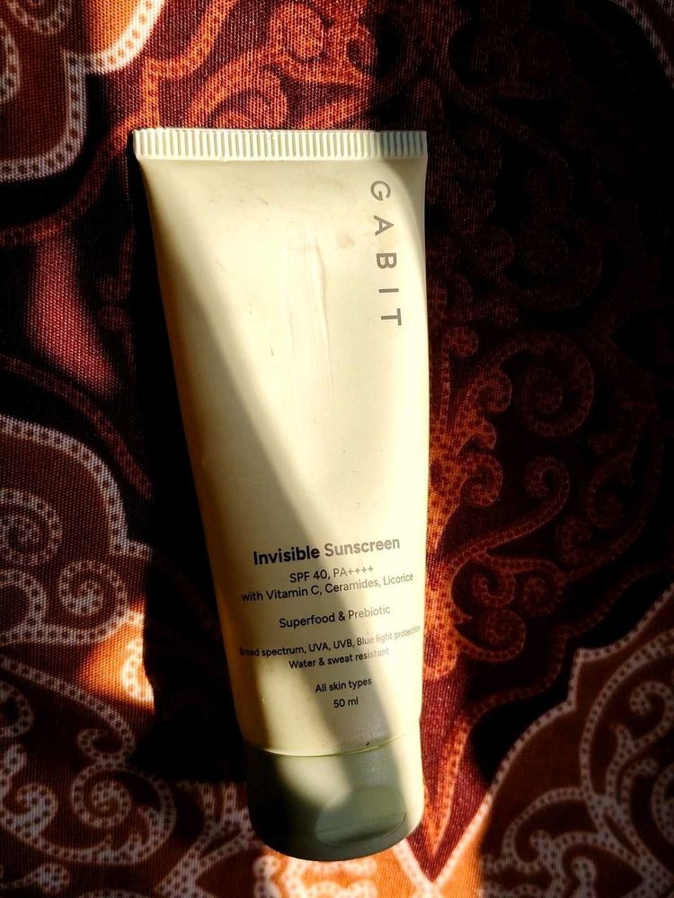 GABIT Invisible Sunscreen SPF 40