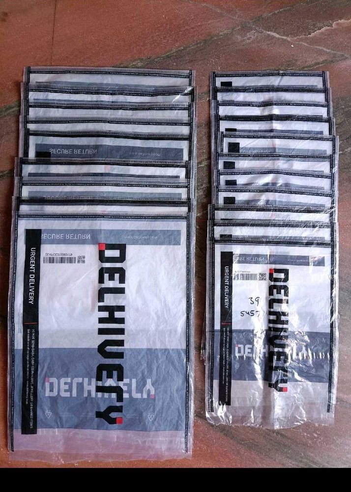 Delhivery Shipping Bags 30+ Pieces