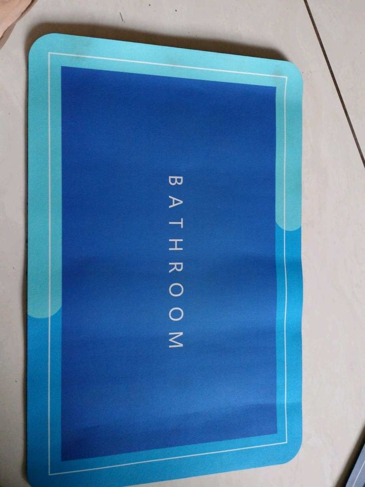 new Rectangle bathroom mat