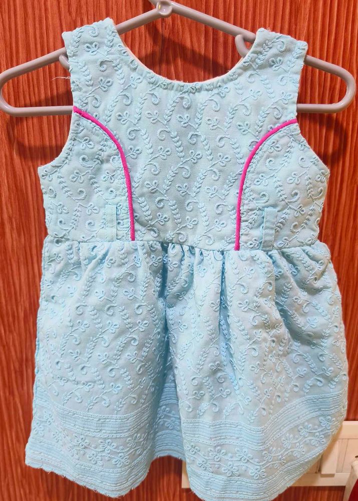 Baby Girl Blue Frock