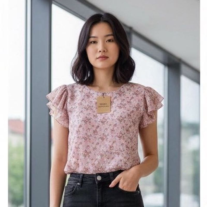 Floral Print Top