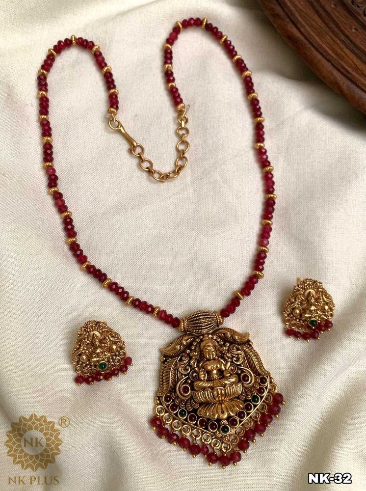 Goddess Lakshmi Necklace Set