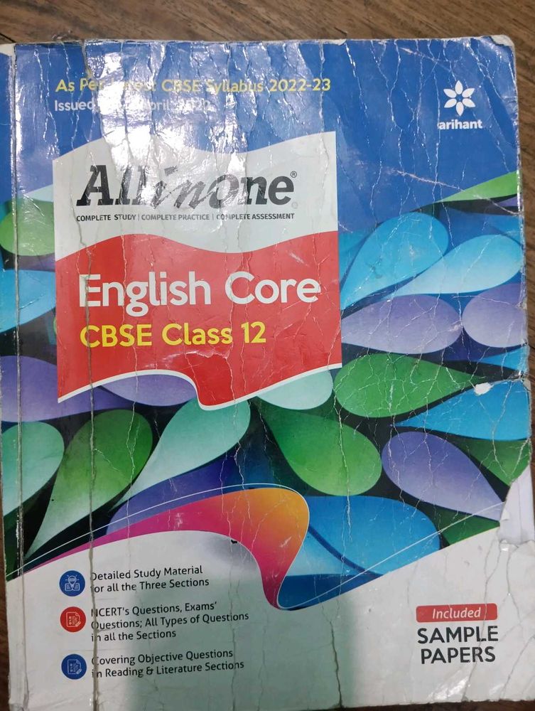 Arihant Class 12 English Question Bank