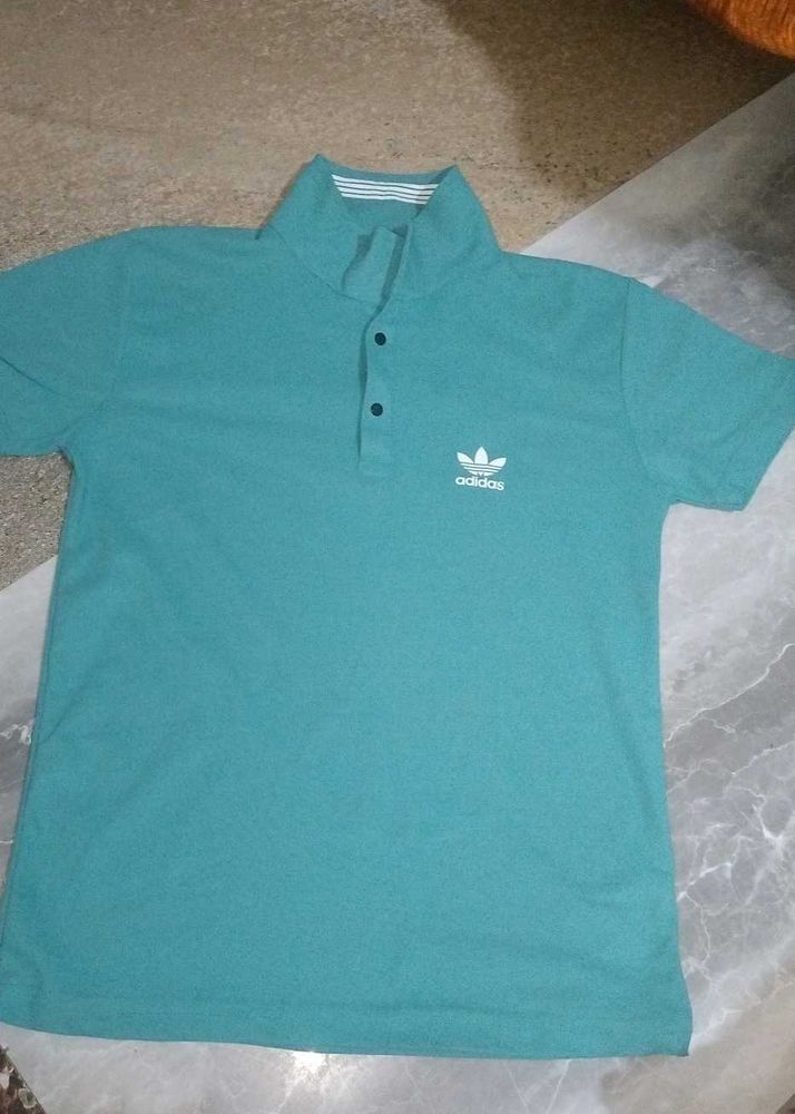 Adidas Green Polo Shirt