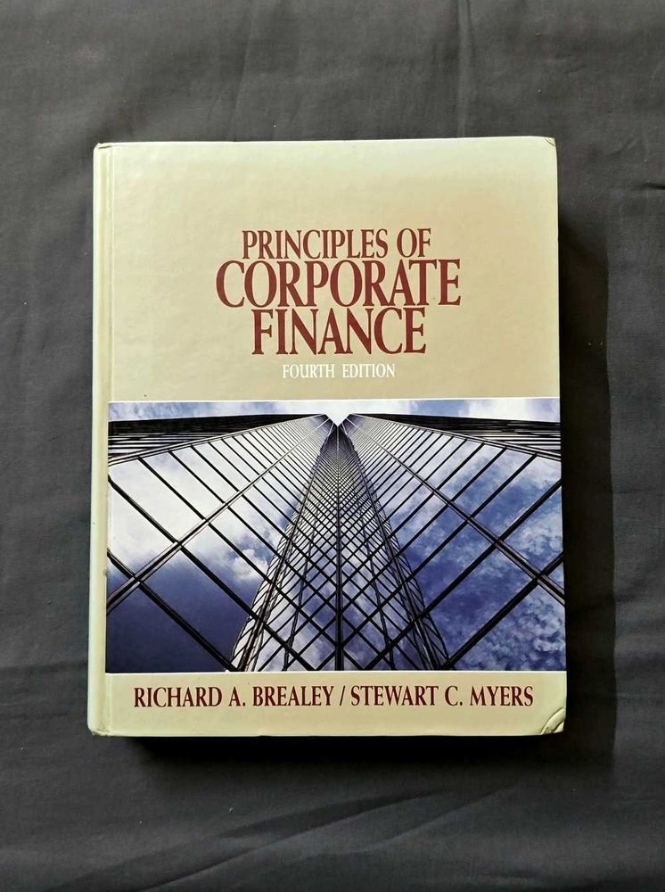 Corporate Finance Principles Brealey, Richard A ;