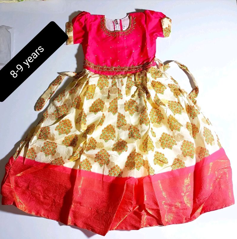 💥 TODAY OFFER 🔥Kids Girls Croptop Dress