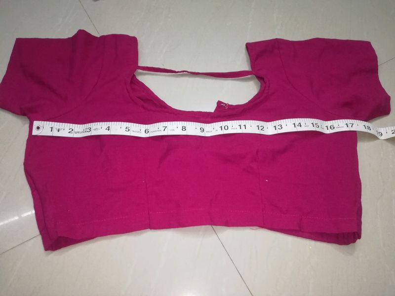 New Pink Colour Blouse Size 34 Bust Women&#39;s